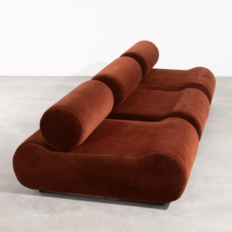 Hauptbild zu Objekt, 3 modulare Sitzelemente Modell Corbi, Klaus Uredat, COR, K-15 433