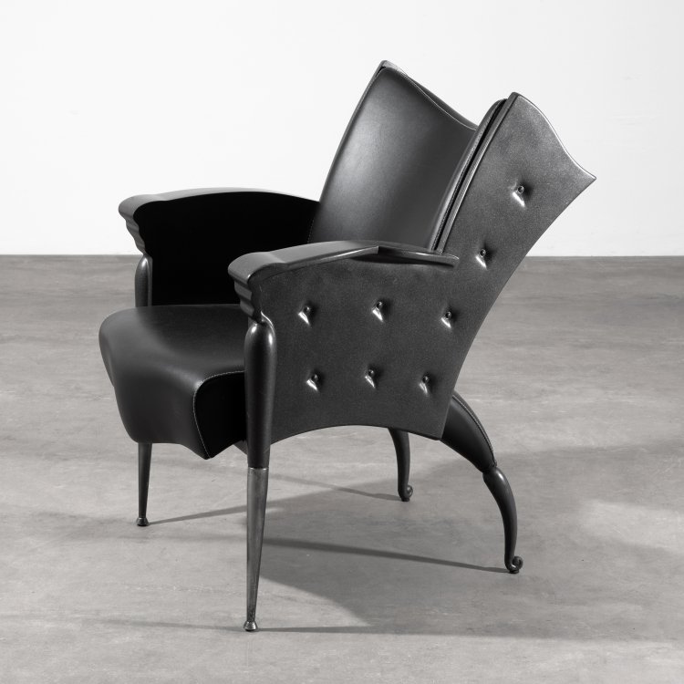 Hauptbild zu Objekt, Lounge Sessel Modell Maletak, Bořek &Scaron;&iacute;pek, Maletti, K-15 632