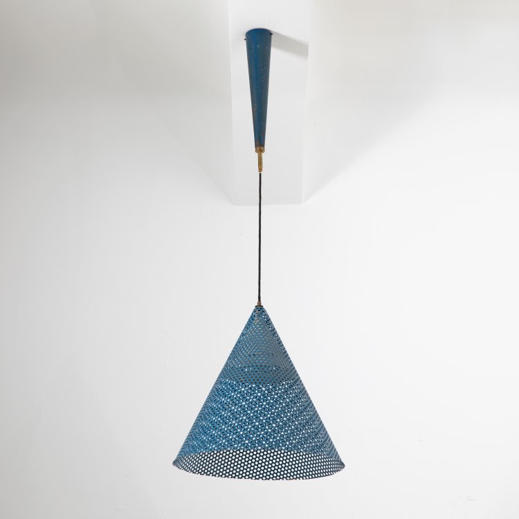 Hauptbild zu Objekt, Perforated sheet metal pendant light, Mathieu Mat&eacute;got, K-15 459