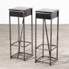 2 bar stools, custom-made for the Schüppenhauer Gallery