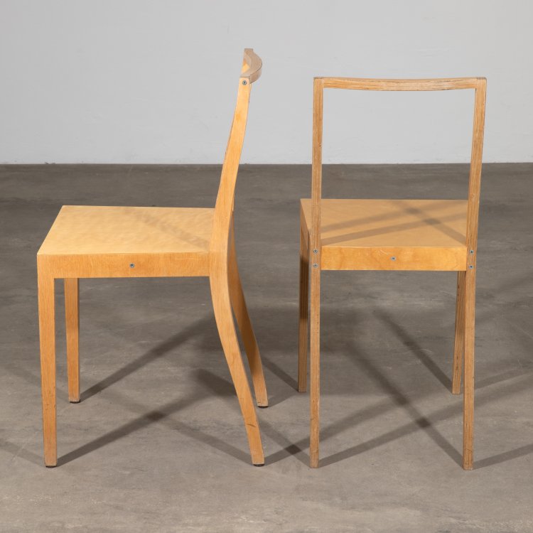Bild 2 zu Objekt, 2 St&uuml;hle Modell Ply-Chair, Jasper Morrison, Vitra, K-15 630