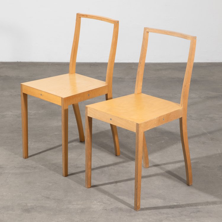Hauptbild zu Objekt, 2 St&uuml;hle Modell Ply-Chair, Jasper Morrison, Vitra, K-15 629