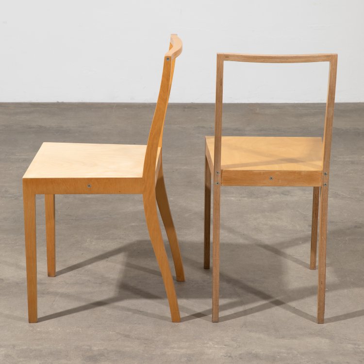 Bild 2 zu Objekt, 2 St&uuml;hle Modell Ply-Chair, Jasper Morrison, Vitra, K-15 629