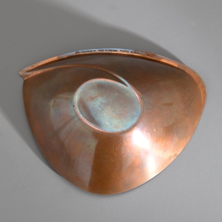 Bild 3 zu Objekt, Blattf&ouml;rmige Schale Modell TW 118, Tapio Wirkkala, Kultakeskus OY, K-15 509