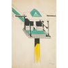 Signed and limited serigraph Una Torre in California