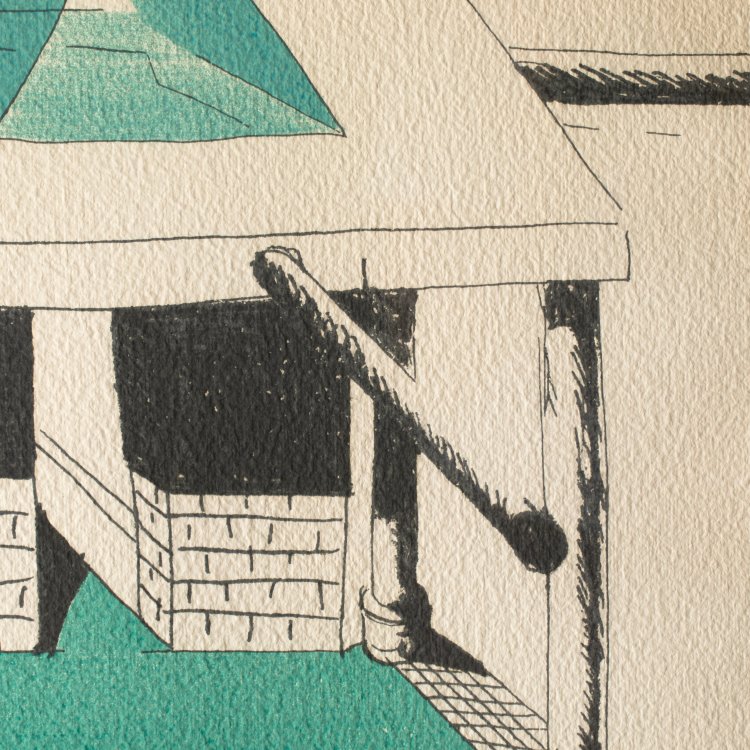 Bild 3 zu Objekt, Signed and limited serigraph Una Torre in California, Ettore Sottsass, K-15 565
