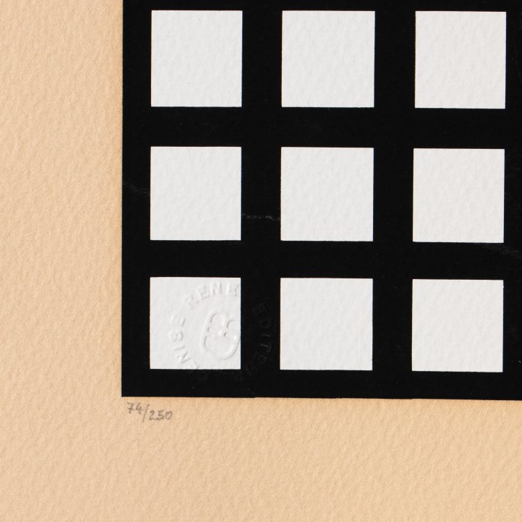 Bild 2 zu Objekt, 'Tlinko F', 1975, Victor Vasarely, K-15 369