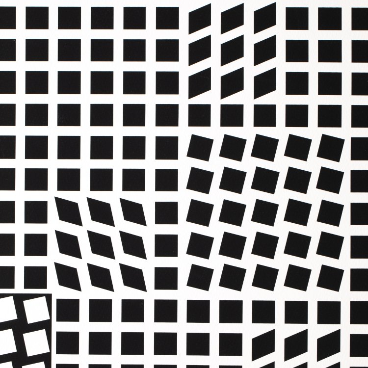 Bild 3 zu Objekt, 'Tlinko F', 1975, Victor Vasarely, K-15 369