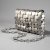 Metallscheiben-Handtasche aus Metall, 1960er