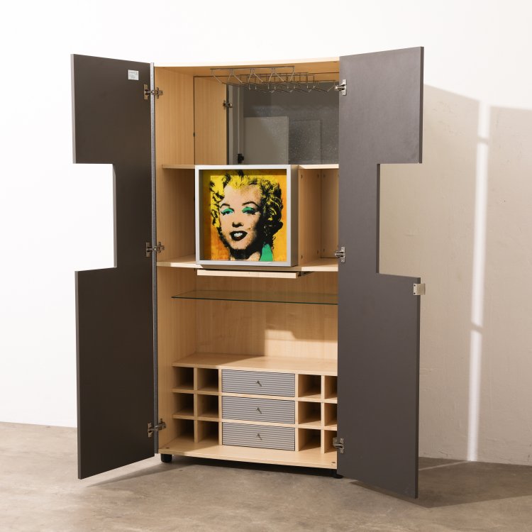 Bild 4 zu Objekt, Limitierter Barschrank mit dem Motiv Gold Marilyn Monroe von 1962, Andy Warhol (nach), hb Collection, K-15 602