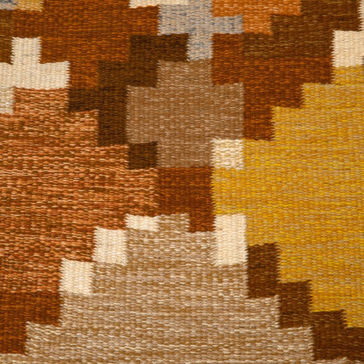 Bild 2 zu Objekt, Schwedischer R&ouml;llakan Teppich, Ingegerd Silow, K-15 510