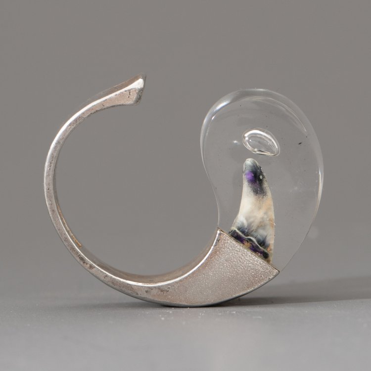Bild 3 zu Objekt, Armband 'Ceres' und Ring 'Microns', 1970er Jahre, Bj&ouml;rn Weckstr&ouml;m, K-15 55