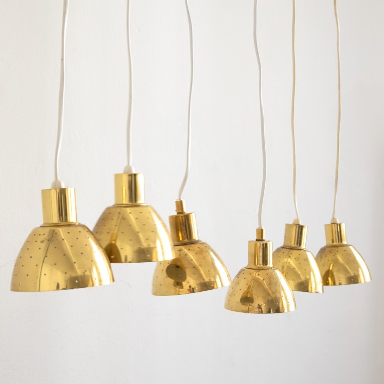 Bild 2 zu Objekt, 6 pendant lights + wall light, Hans-Agne Jakobsson, Markaryd, K-15 519