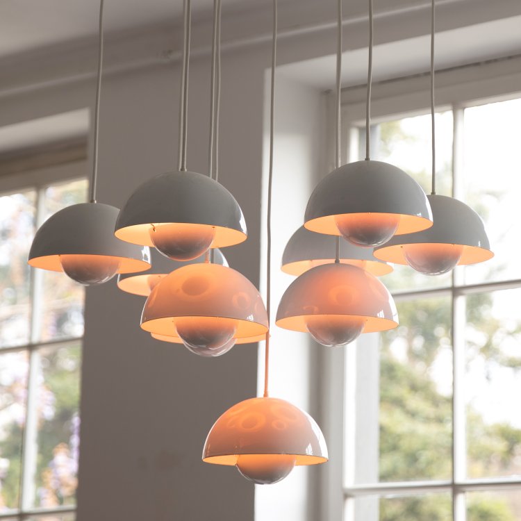 Hauptbild zu Objekt, Kronleuchter Modell Flower Pot, Verner Panton, Louis Poulsen, K-15 524