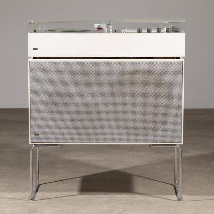 Bild 2 zu Objekt, Stereo system model Audio 1 + loudspeaker model L 60, Dieter Rams, Braun, K-15 428