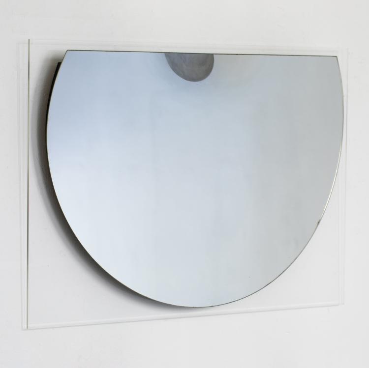 Hauptbild zu Objekt, Glas-Spiegel-Verformung 'Konvexe St&ouml;rung', 1979, Victor Bonato, K-15 324