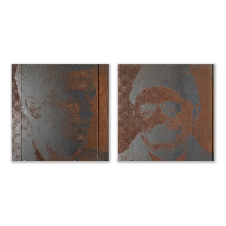 Hauptbild zu Objekt, 2 Portraits aus der Serie 'Meine 12 Apostel', Victor Bonato, K-15 325
