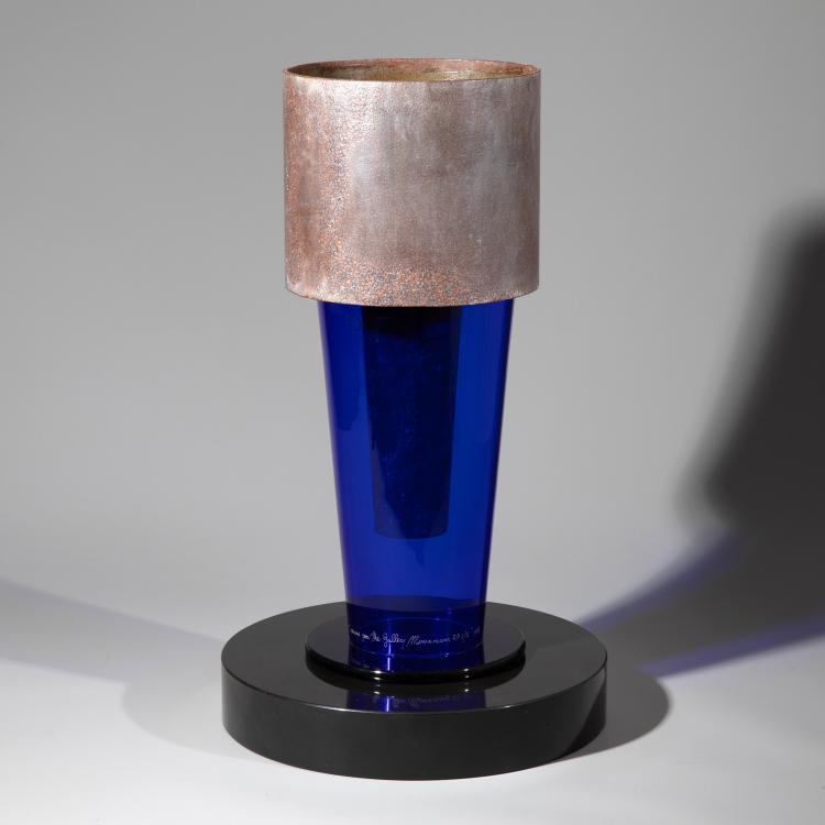 Hauptbild zu Objekt, Limited, three-part vase object, Ettore Sottsass, Venini, Murano / Gallery Mourmans, Knokke, K-15 558