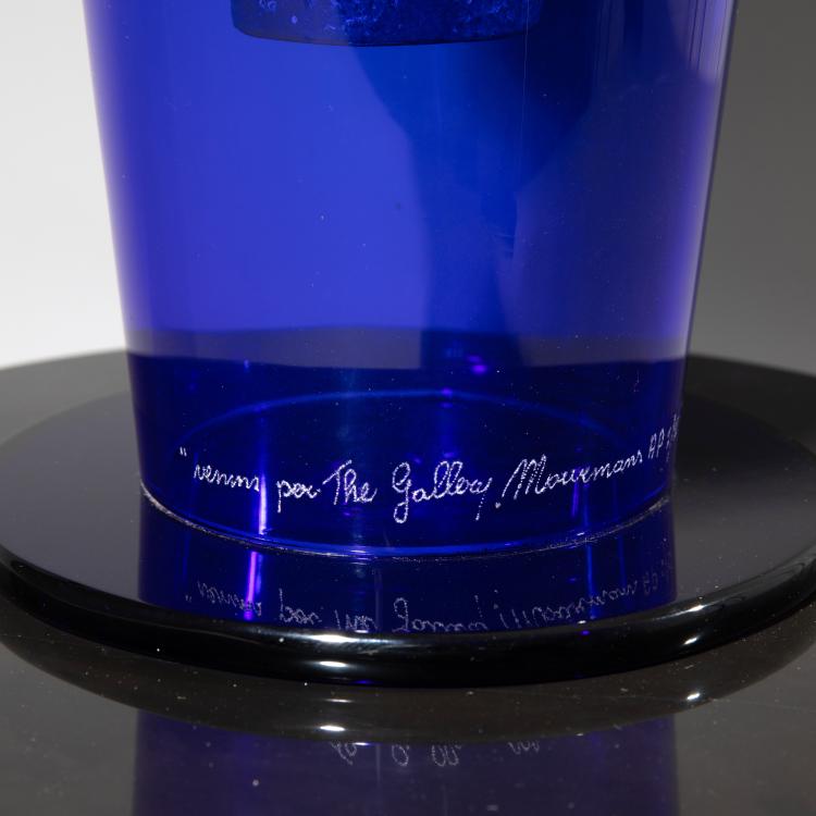 Bild 1 zu Objekt, Limited, three-part vase object, Ettore Sottsass, Venini, Murano / Gallery Mourmans, Knokke, K-15 558