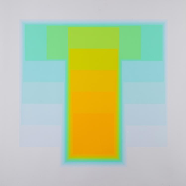 Bild 1 zu Objekt, 4 Arbeiten 'Color sound', 1972, Karl Gerstner, K-15 340