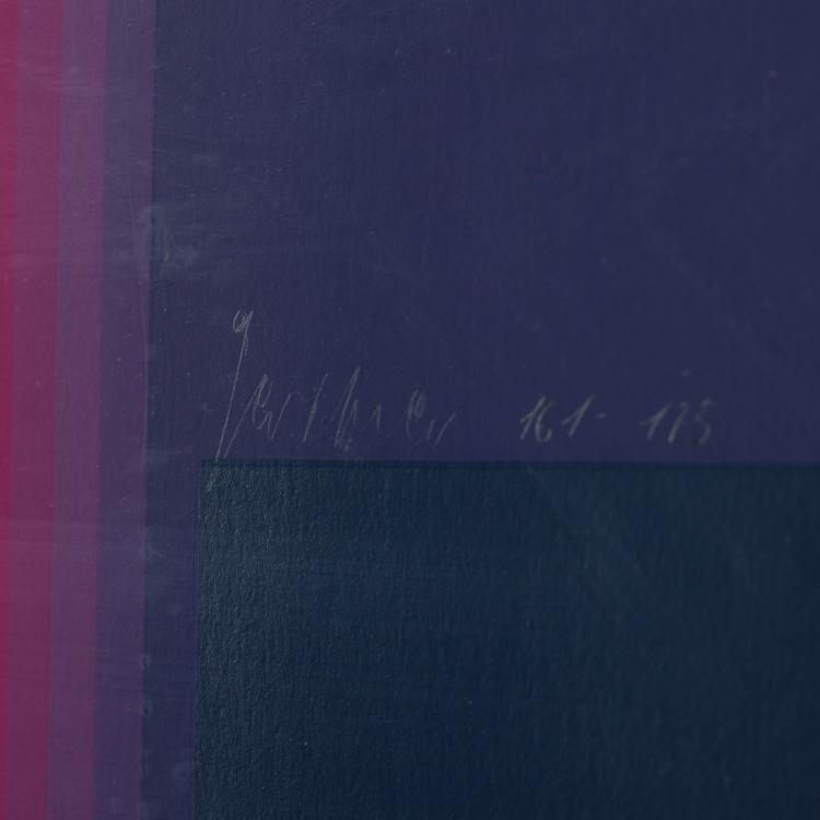 Bild 5 zu Objekt, 4 Arbeiten 'Color sound', 1972, Karl Gerstner, K-15 340