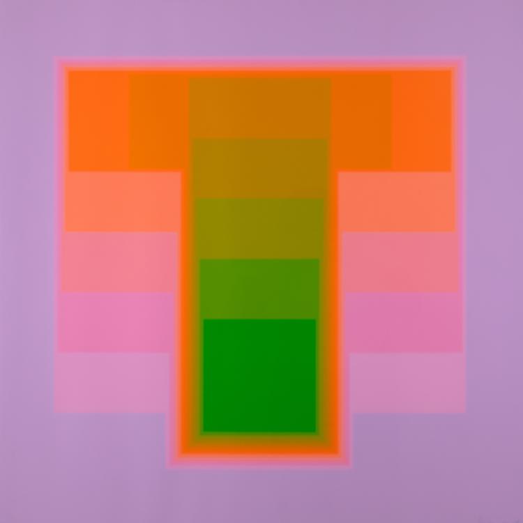 Bild 8 zu Objekt, 4 Arbeiten 'Color sound', 1972, Karl Gerstner, K-15 340