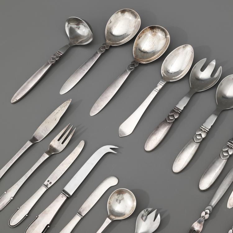 Bild 2 zu Objekt, Besteck, ab 1915, Gundorph Albertus,Georg Jensen, Jensen, Georg, Kopenhagen, K-16A 131