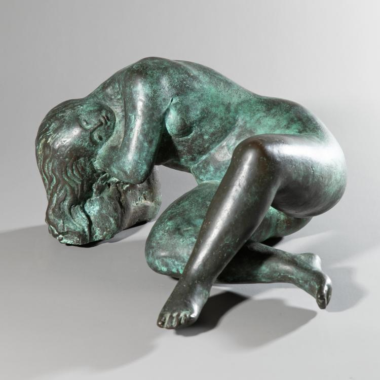 Hauptbild zu Objekt, Bronze 'Reclining', 1970, K-15 215