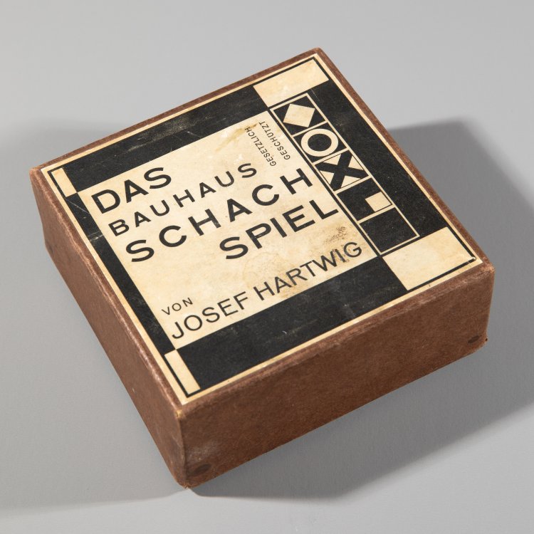 Bild 1 zu Objekt, Bauhaus - Schachspiel Modell XVI, Josef Hartwig, Bauhaus, Weimar, K-15 393