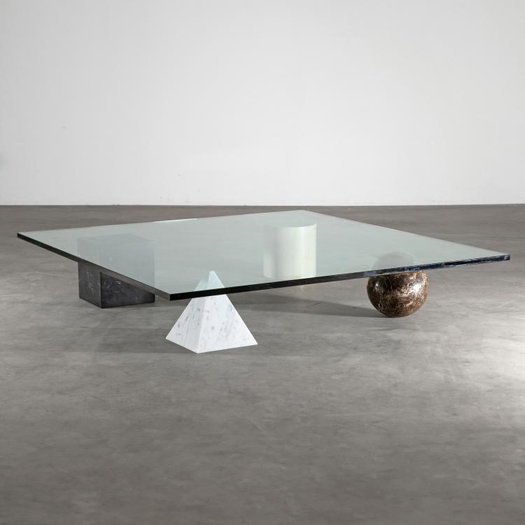 Bild 1 zu Objekt, Couchtisch Modell Metafora, Lella Vignelli,Massimo Vignelli, Casigliani, K-15 548