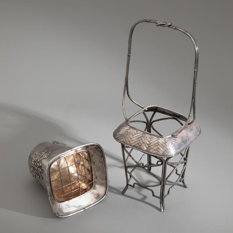 Bild 3 zu Objekt, Ikebana Vase aus Silber, K-16A 16