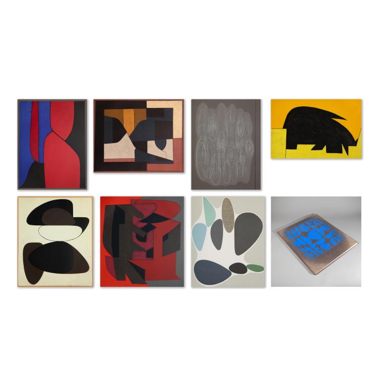 Hauptbild zu Objekt, Mappe 'Octal', 1972, Victor Vasarely, K-15 370