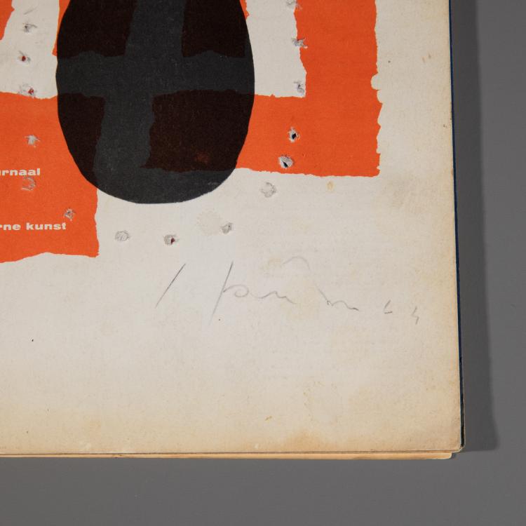 Bild 1 zu Objekt, Fontana Catalog, signed, 1964, Lucio Fontana, K-15 271