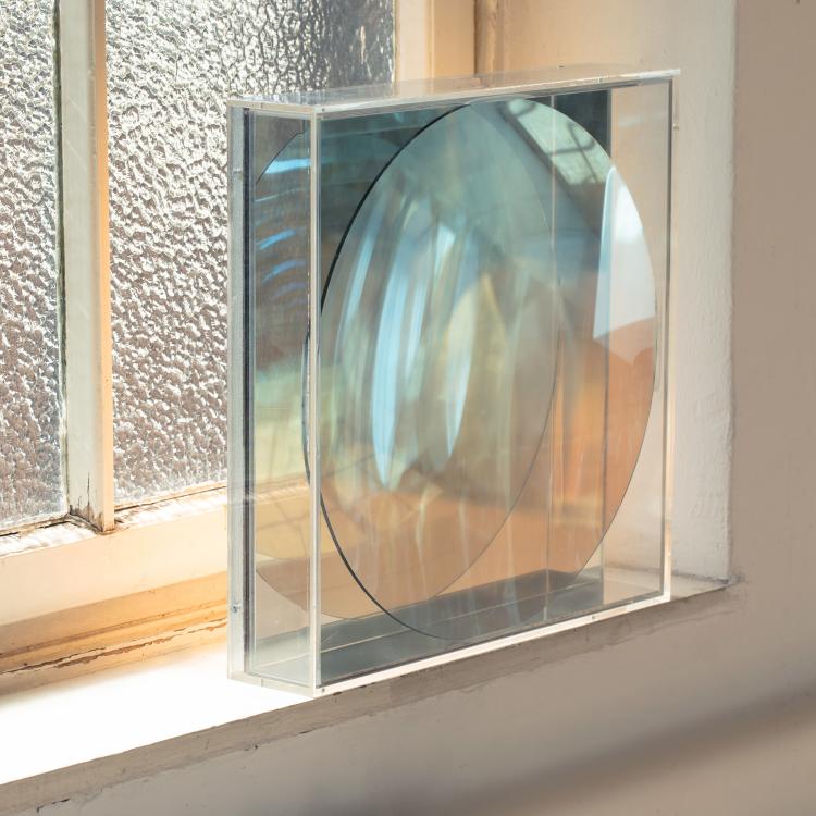 Hauptbild zu Objekt, Linse, 1981, Adolf Luther, K-15 307