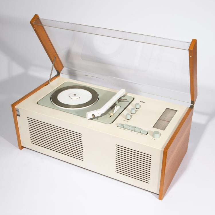 Hauptbild zu Objekt, Phonosuper SK 61 (RC41) / Snow White's Coffin, Hans Gugelot,Dieter Rams, Braun, K-15O 10