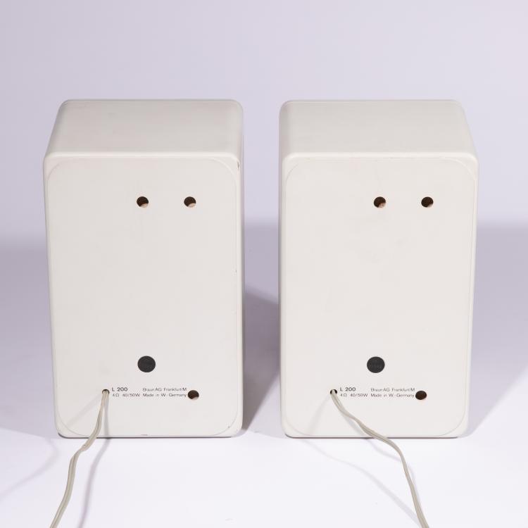 Bild 3 zu Objekt, 2 x compact speakers L 200, Dieter Rams, Braun, K-15O 63