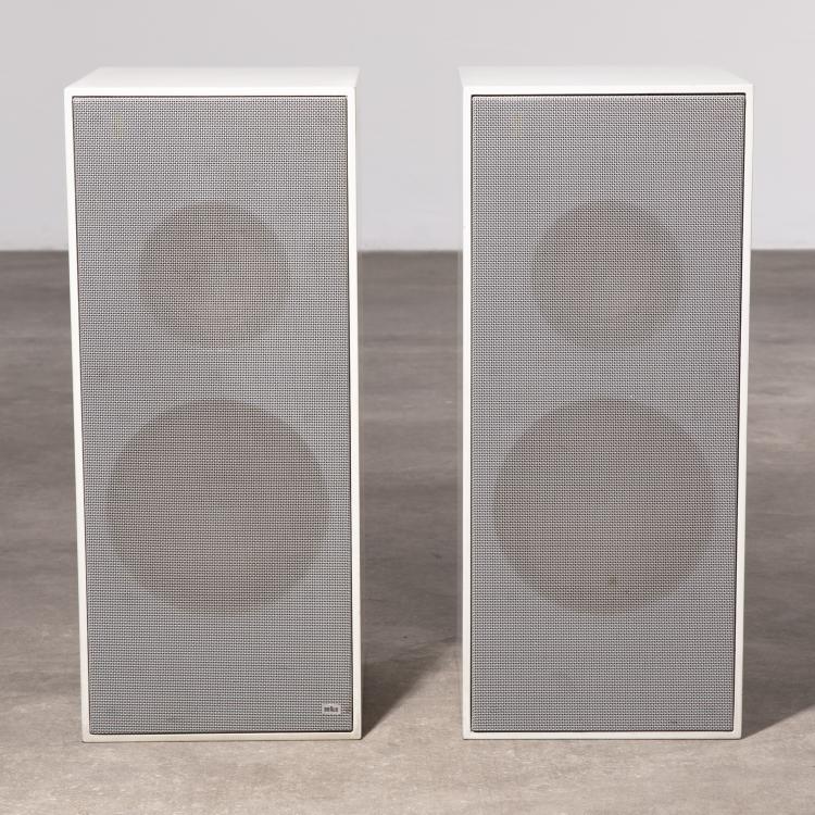 Bild 1 zu Objekt, 2 x Regallautsprecher L 40, Braun, K-15O 12