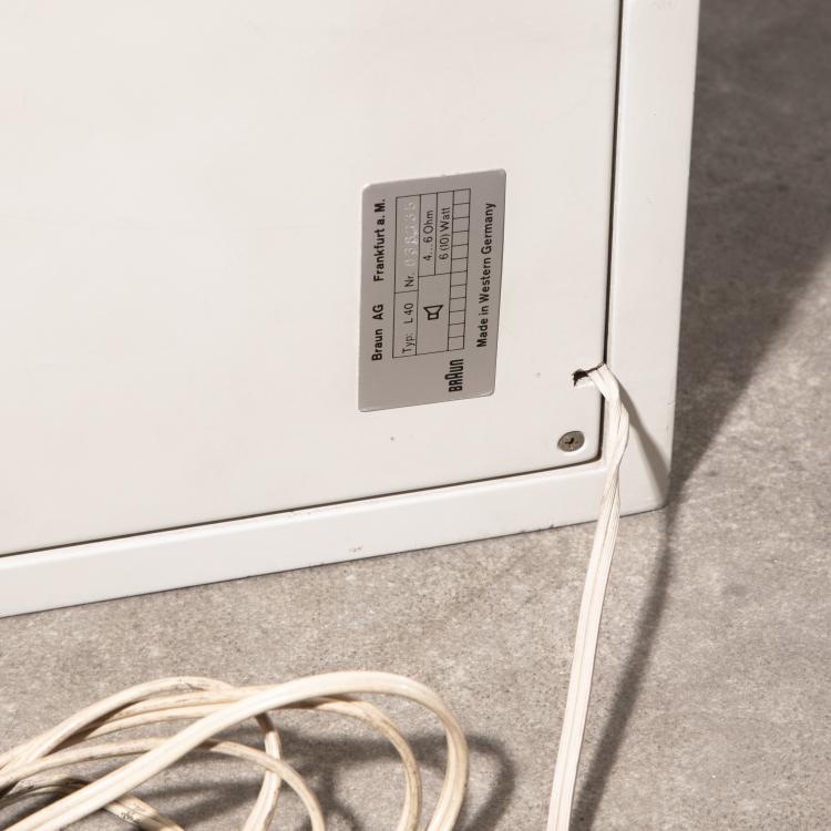 Bild 4 zu Objekt, 2 x Regallautsprecher L 40, Braun, K-15O 12