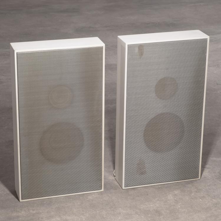 Hauptbild zu Objekt, 2 x Flachlautsprecher L 45, Dieter Rams, Braun, K-15O 18