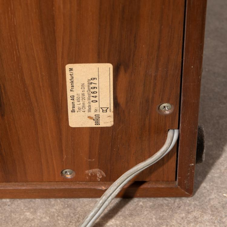 Bild 6 zu Objekt, 2 x flat speakers L 450/1, Dieter Rams, Braun, K-15O 32