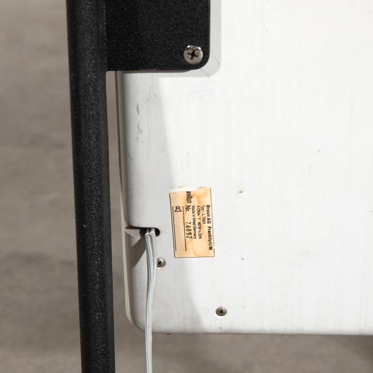 Bild 4 zu Objekt, 2 x Studiolautsprecher L 710/1 + Beine FL 80, Dieter Rams, Braun, K-15O 50