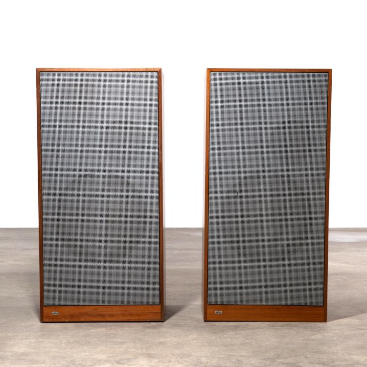 Bild 1 zu Objekt, 2 x Standlautsprecher L 80/2, Braun, K-15O 19