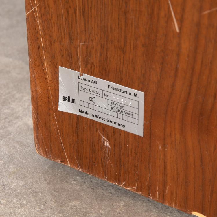Bild 5 zu Objekt, 2 x Standlautsprecher L 80/2, Braun, K-15O 19