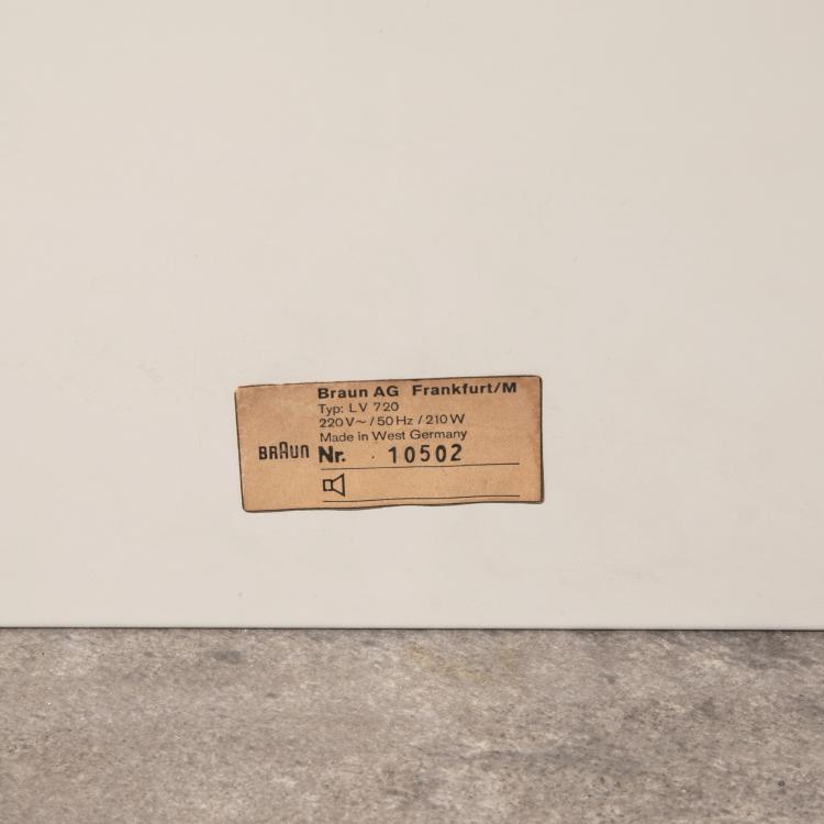 Bild 6 zu Objekt, 2 x Aktivlautsprecher LV 720, Dieter Rams, Braun, K-15O 51