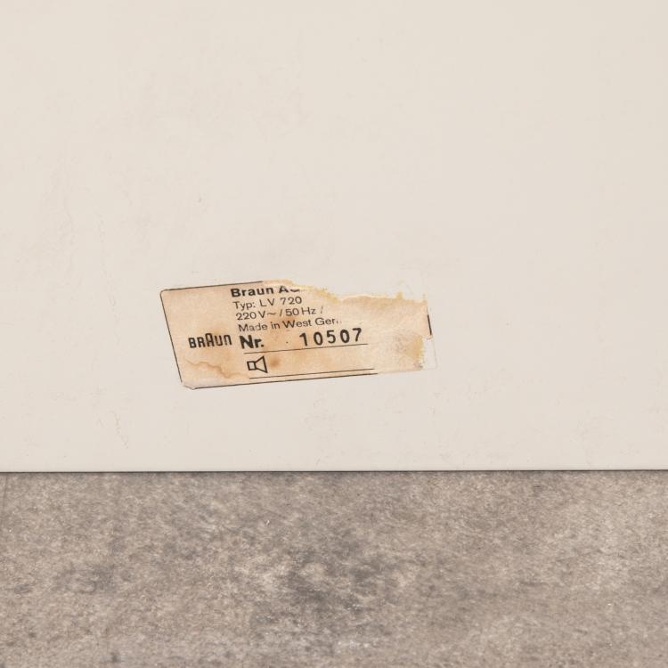 Bild 8 zu Objekt, 2 x active speakers LV 720 + legs FL 80, Dieter Rams, Braun, K-15O 52