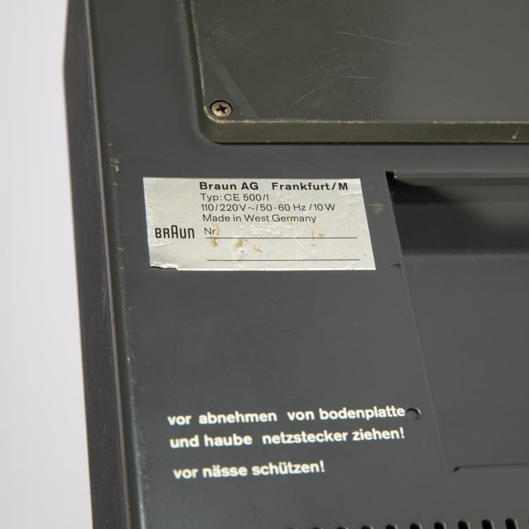 Bild 3 zu Objekt, Receiver CE 500/1, Dieter Rams, Braun, K-15O 31