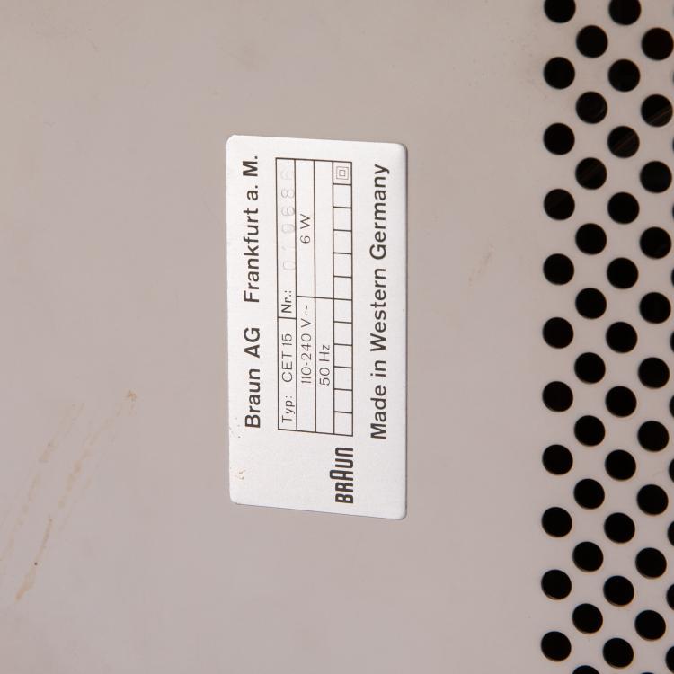 Bild 3 zu Objekt, Receiver CET 15, Dieter Rams, Braun, K-15O 22
