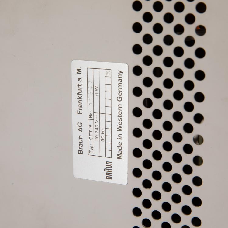 Bild 3 zu Objekt, Recipient CET 15, Dieter Rams, Braun, K-15O 23