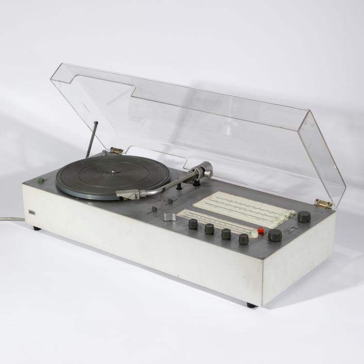 Bild 1 zu Objekt, Compact device with turntable, Audio 300, Dieter Rams, Braun, K-15O 40