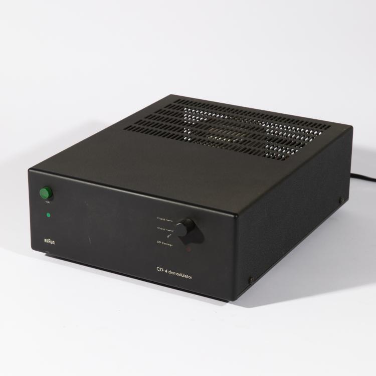 Hauptbild zu Objekt, Demudolator CD 4 from the Quatro Hifi system, Dieter Rams, Braun, K-15O 58